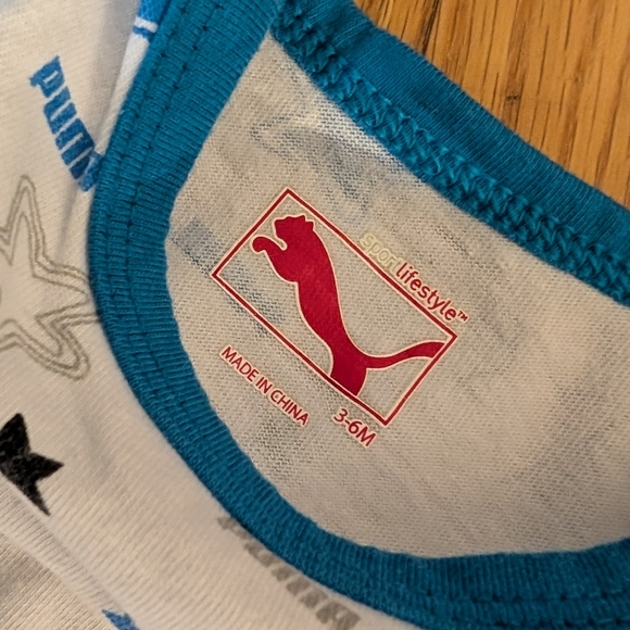 Calvin Klein  and Puma Size 3-6 Months Onesie - Picture 6 of 6